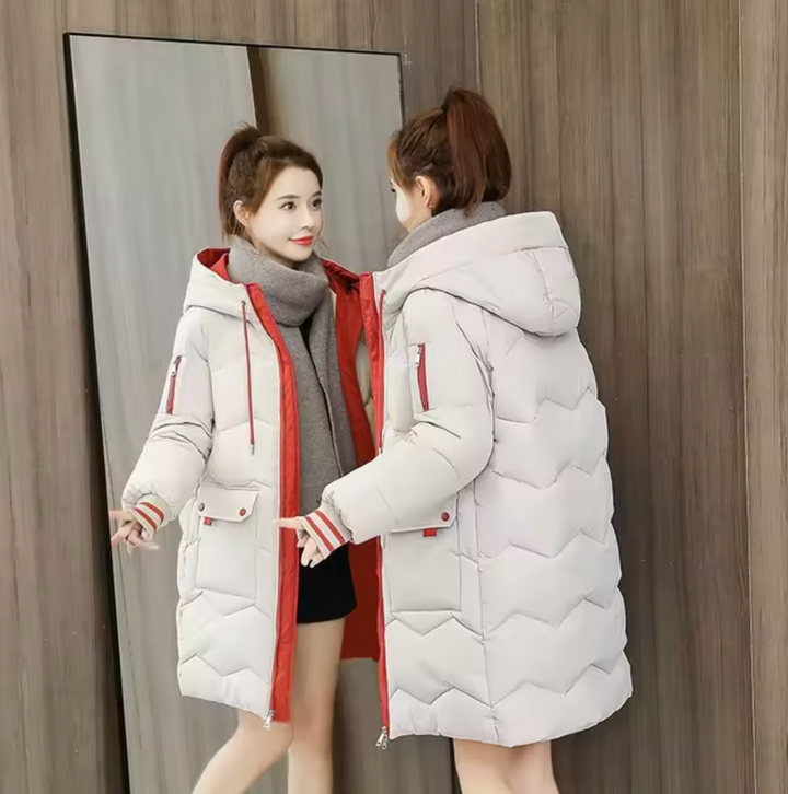 Stilla | Lang bomulds parka