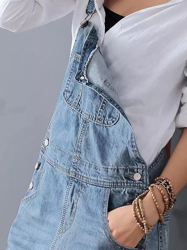 Stilla | Casual Denim Spaghetti Dress