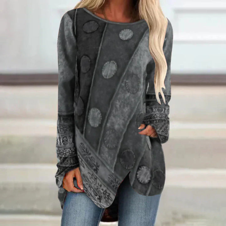 Stilla | Trendy Bred Ethno Bluse