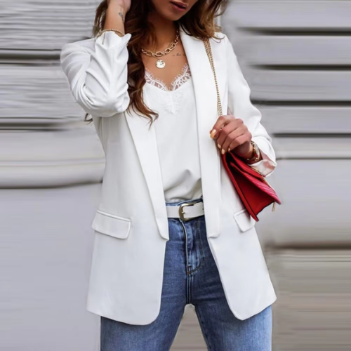 Stilla | Moderigtig Dame Blazer Med Lange Ærmer