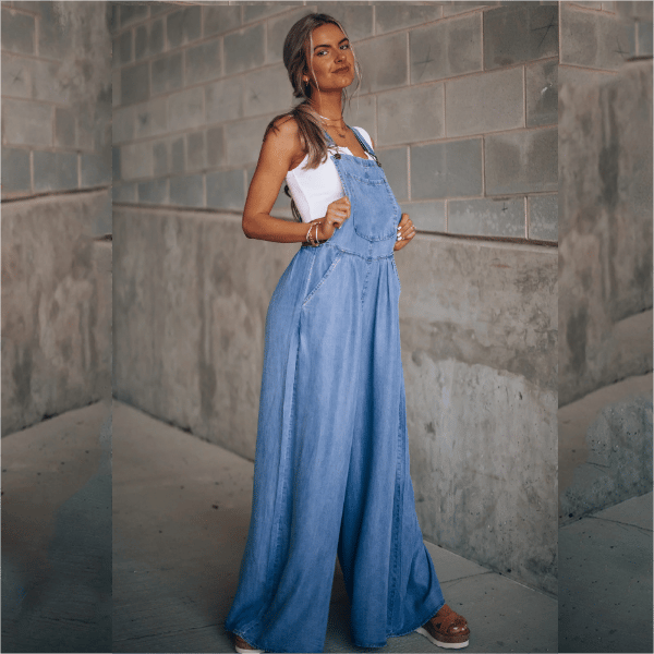 Stilla | Dame Denim Jumpsuit Design