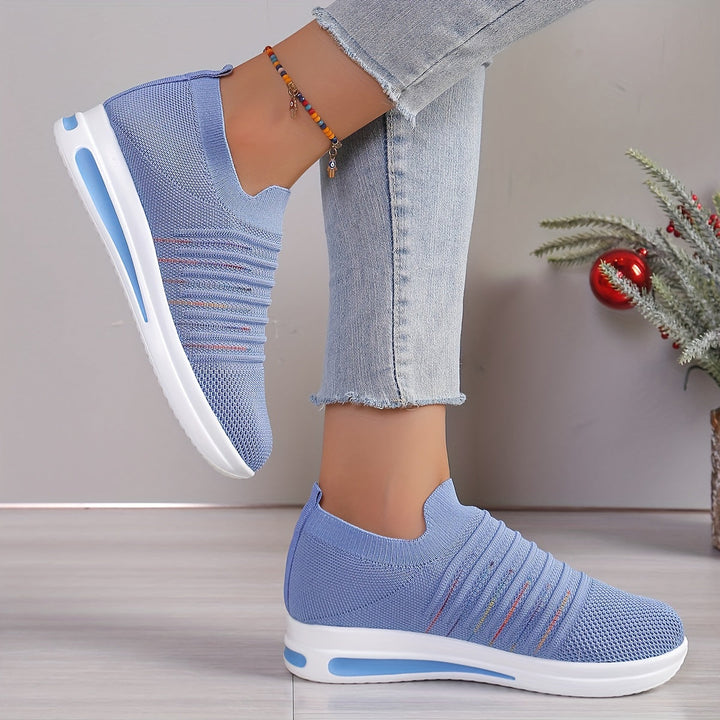 Stilla | Sommer Loafers Til Damer Åndbare, Lette Slip on Sko Med Åbne Tæer