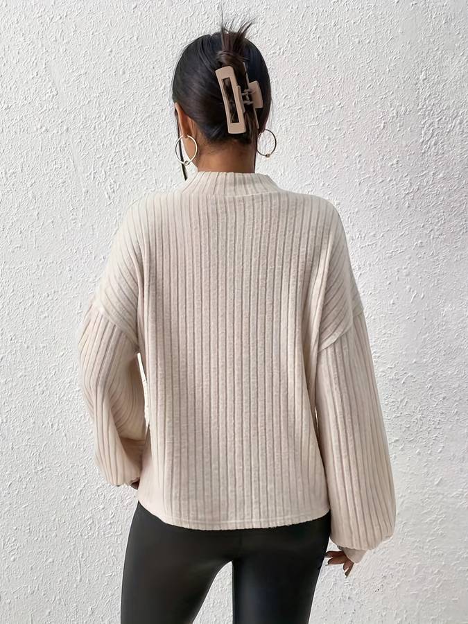 Stilla | Løs og Elegant Lang Sweater