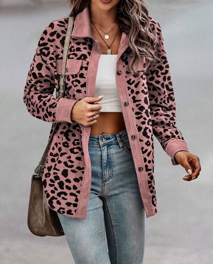 Stilla | Leopardjakke Chic Premium Material Ideel til foråret