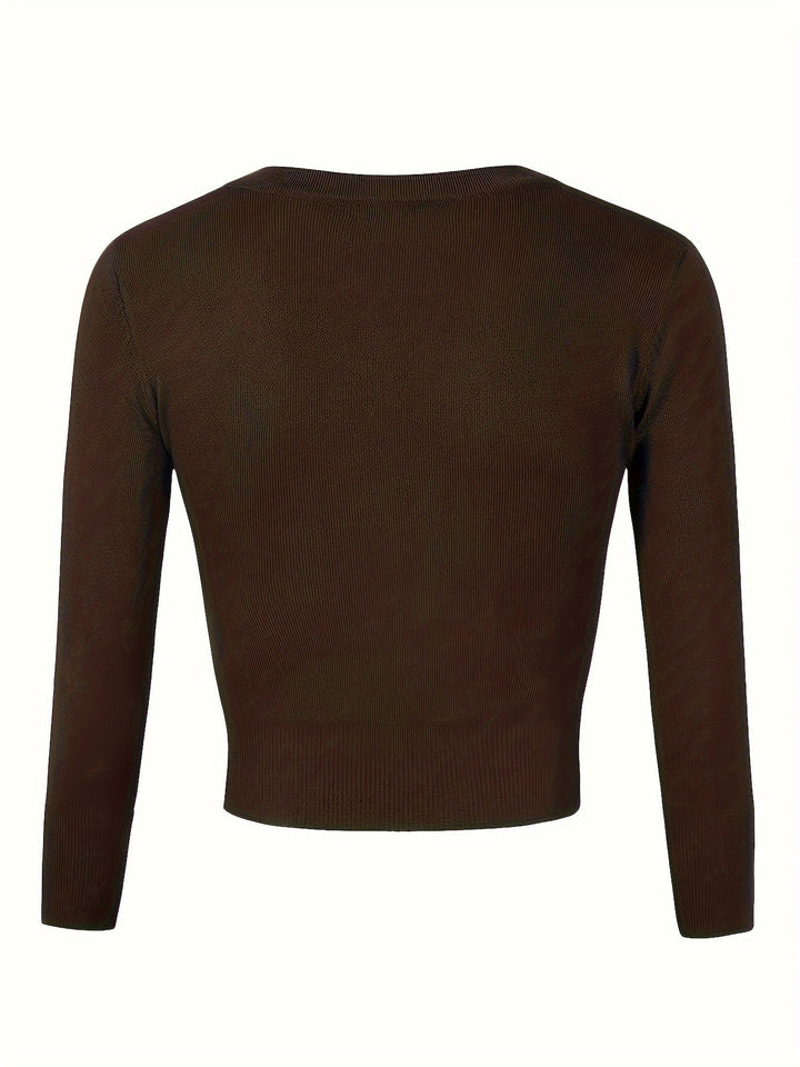 Stilla | Cardigan Bolero med knaplukning