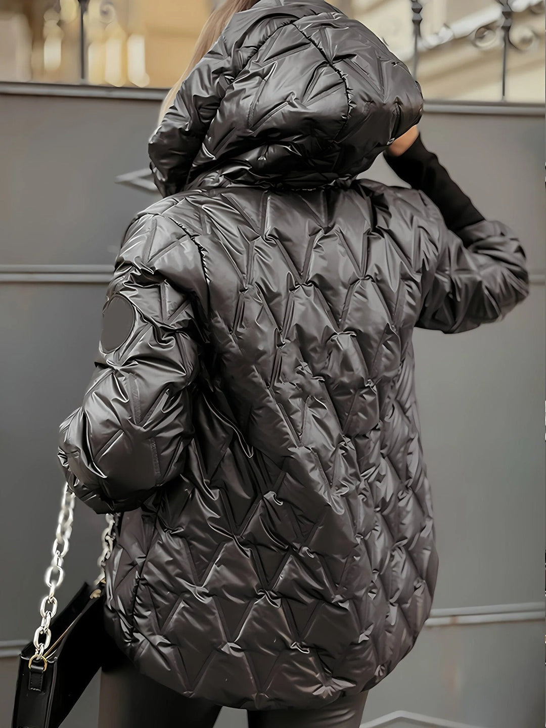 Stilla | Cozy Patchwork Bomuldsjakke til Et Lagdelt Look I En Casual Stil