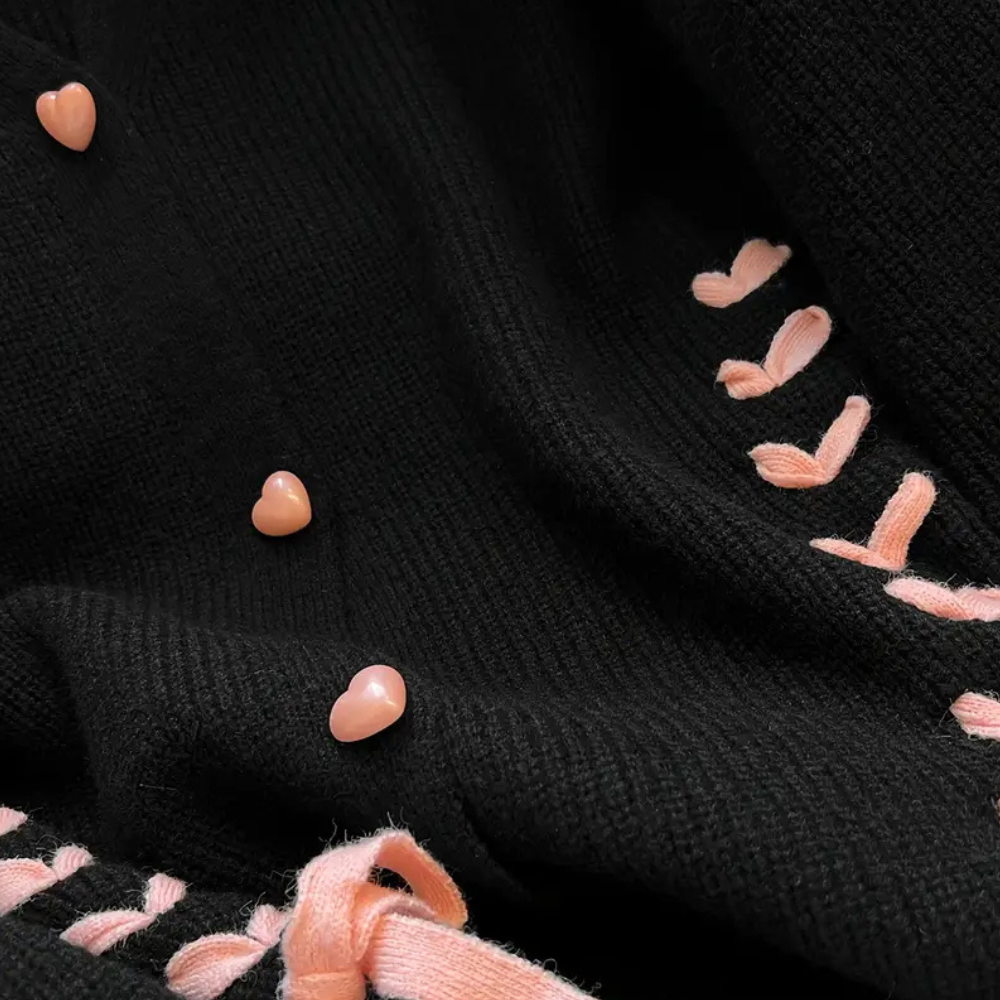 Stilla | Læderagtig og elegant cardigan til damer