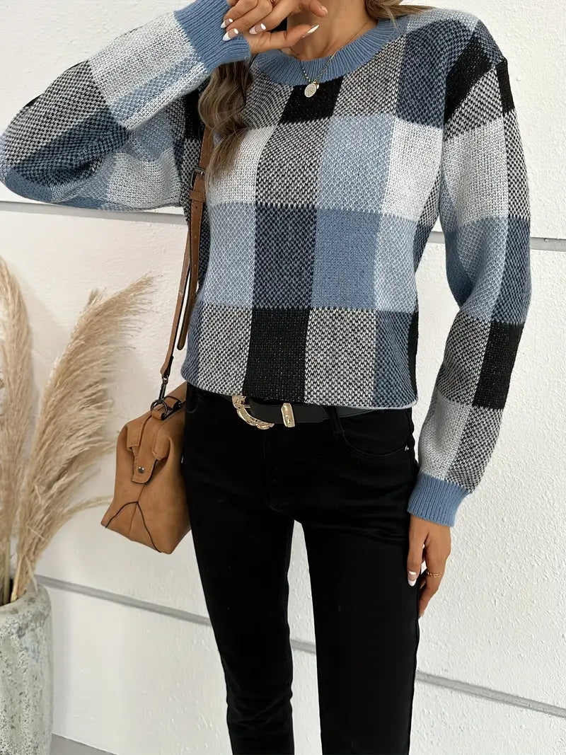 Stilla | Ruteløst strikpullover