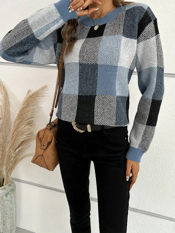 Stilla | Ruteløst strikpullover