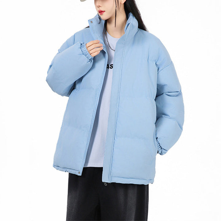 Stilla | Oversized Vinterjakke med Opstående Krave