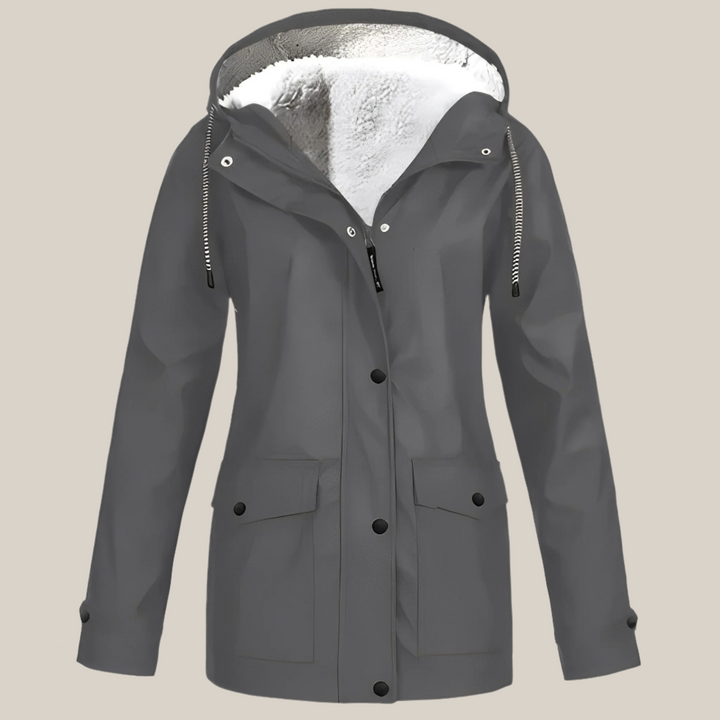 Stilla | Polstret outdoor-regnfrakke