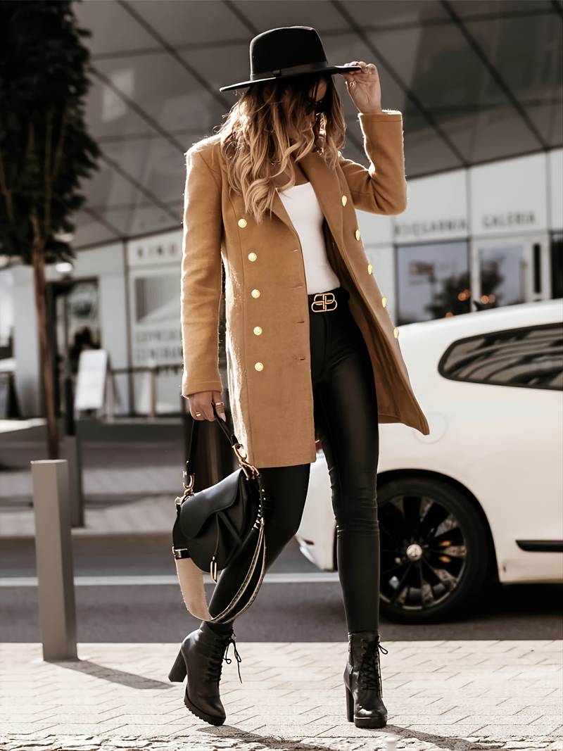 Stilla | Klassisk Uld Trenchcoat