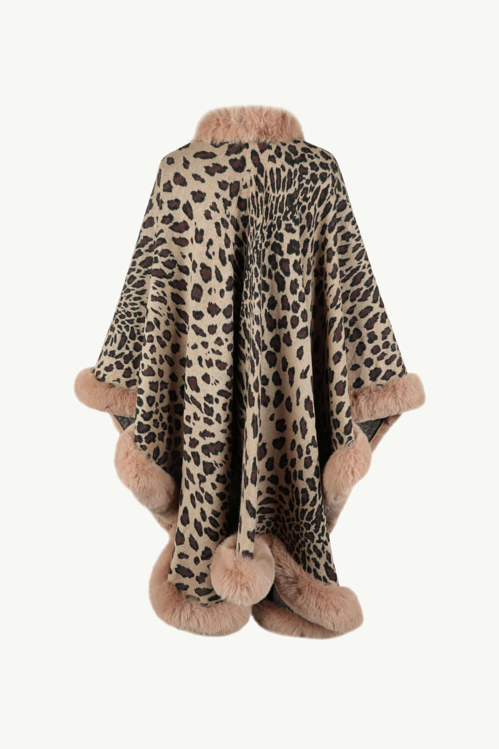 Stilla | Leopardmønster Åben Poncho