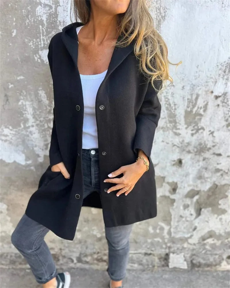 Stilla | Behagelig Hoodie-Cardigan