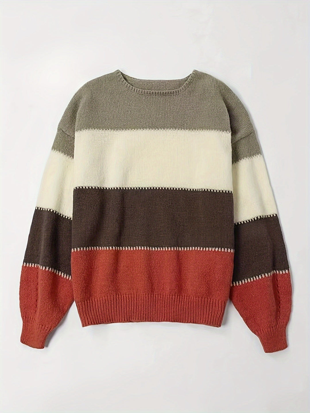 Stilla | Farveblok sweatshirt