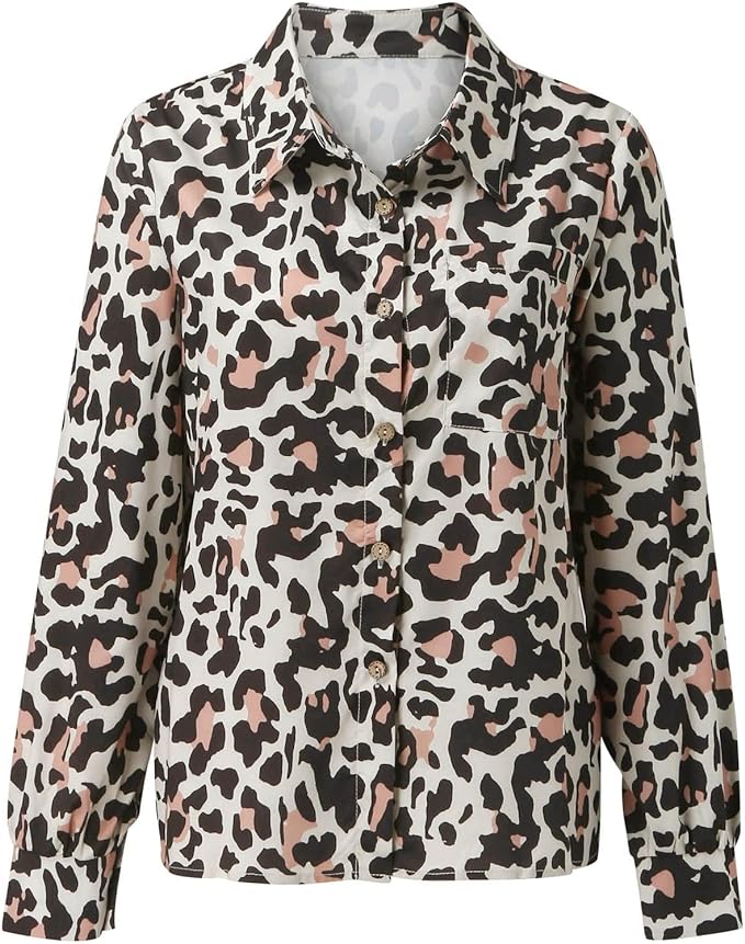 Stilla | Bluse med kasjmirtryk