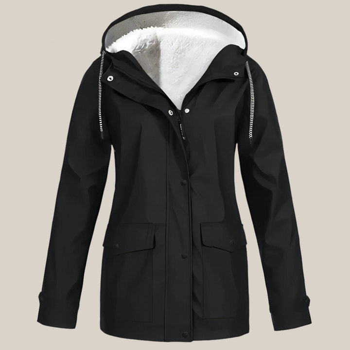 Stilla | Polstret outdoor-regnfrakke
