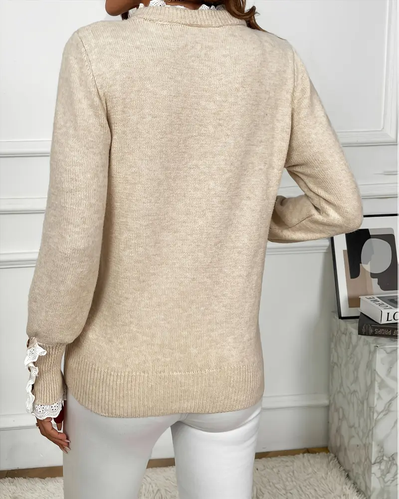 Stilla | Pullover med spidskant