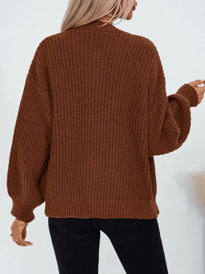 Stilla | Damen Uldcardigan Med Knaplukning