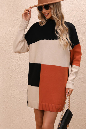 Stilla | Pulloverkjole med farveblok-design