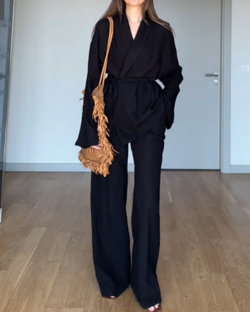Stilla | Komfortabelt Kimono Sæt