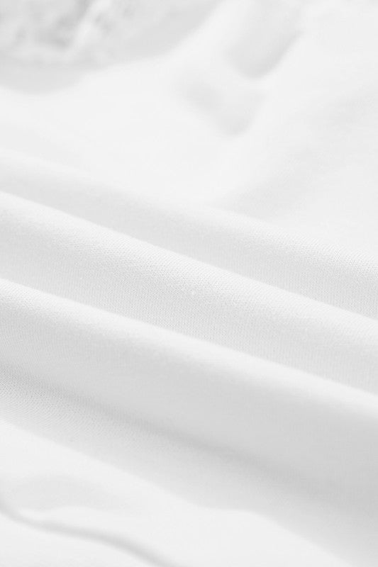 Stilla | Dame Huoodie med Patchwork Spidsærmer og Snøre