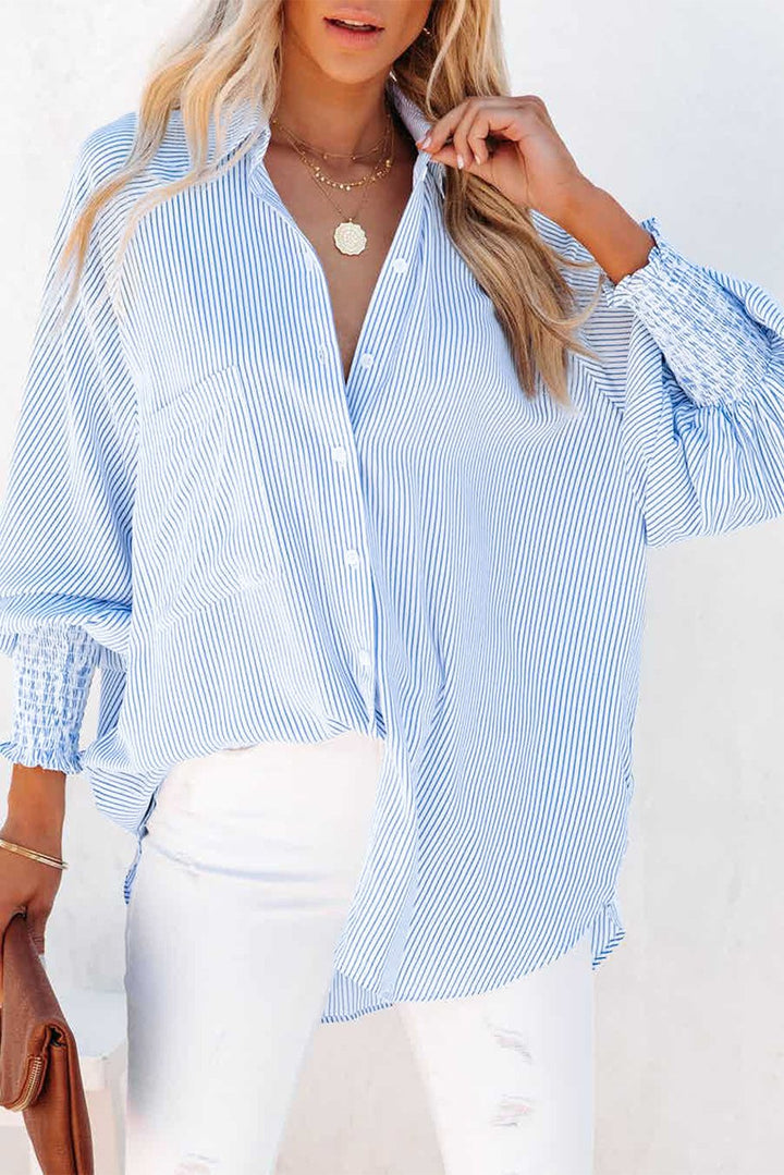 Stilla | Elegant Størrelse Bluse Med Lommer