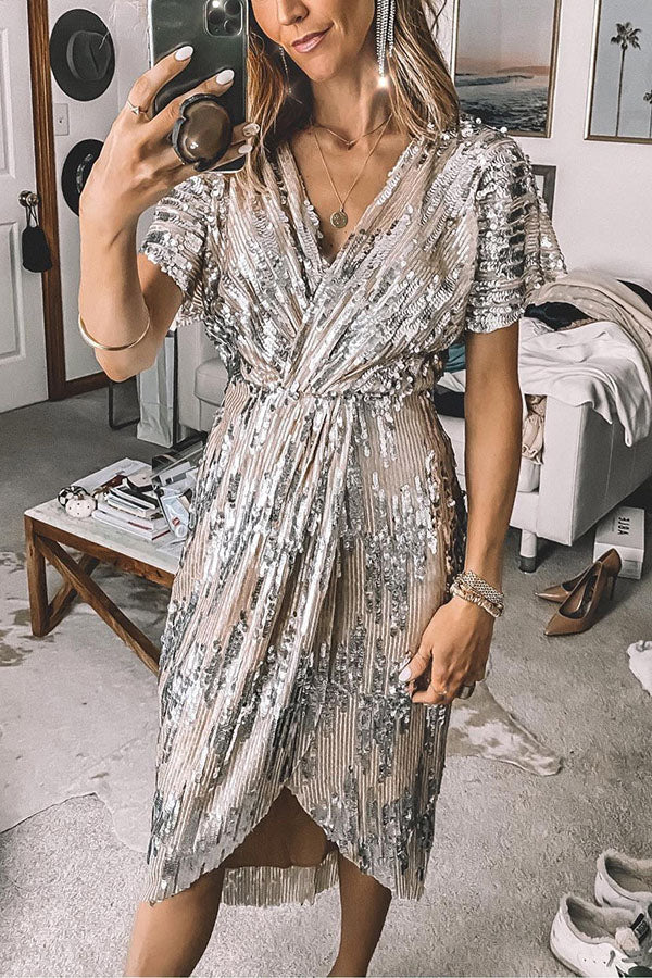 Stilla | Charming Choice Pailletferie Kjole