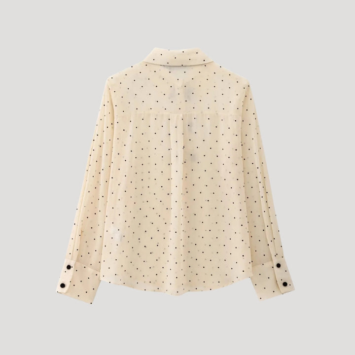 Stilla | Polka Dot Butterfly Blouse