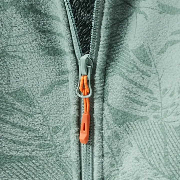 Stilla | Dame Outdoor Fleecejakke Vindafvisende med Plante mønster
