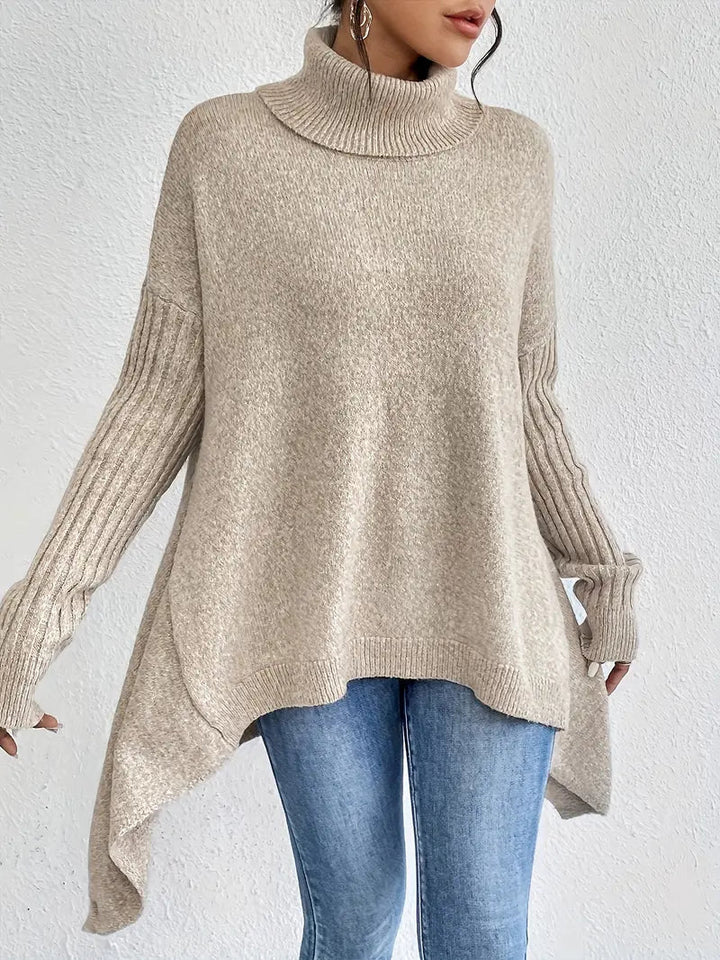 Stilla | Cozy Lang Turtleneck Sweater til Hverdagskomfort