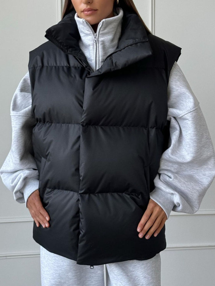 Stilla | Pullover med lynlås ved rullekraven