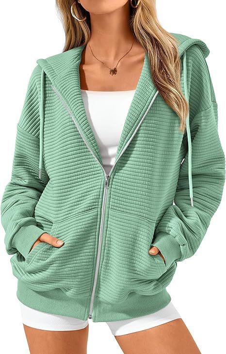 Stilla | Fritid Hoodie Halvformel og Uanstrengt