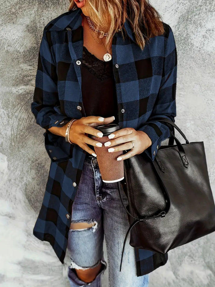 Stilla | Ternet Bluse Med Knapper Foran