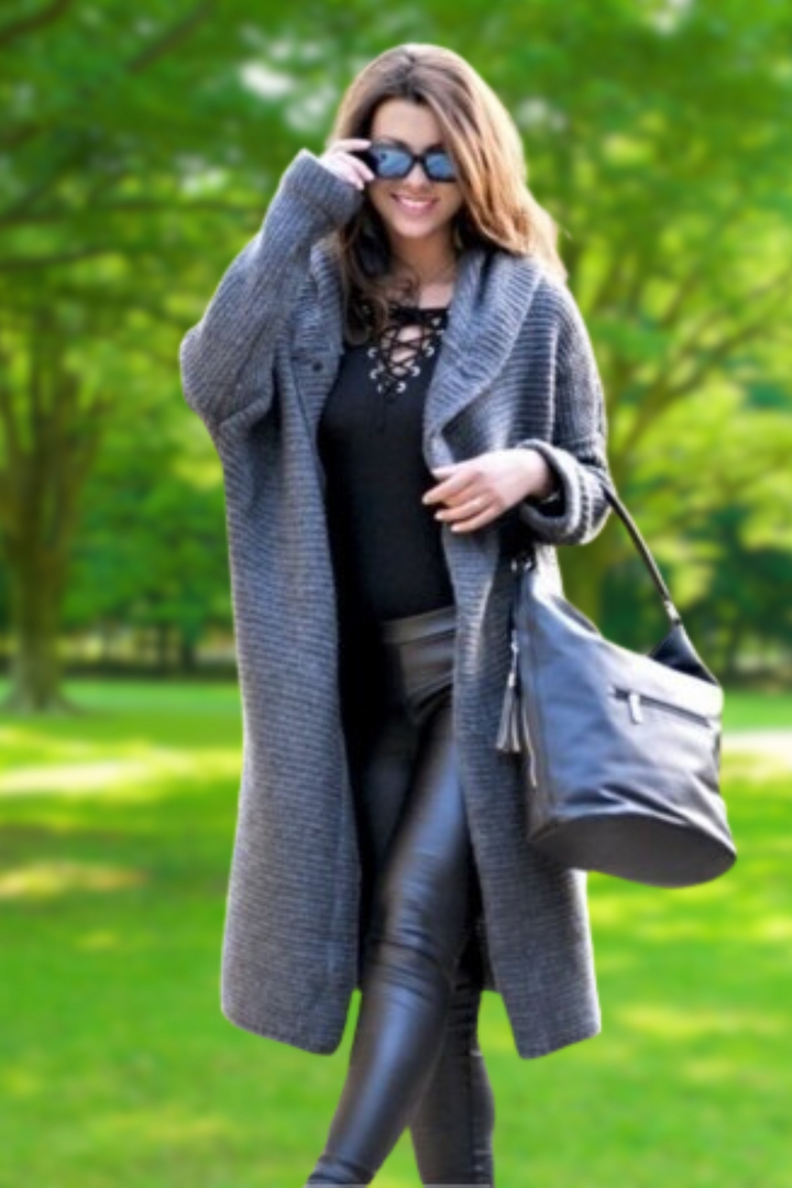 Stilla | Elegant Lang Cardigan