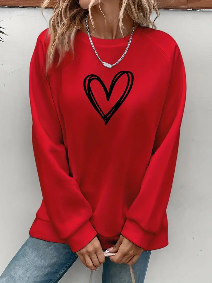 Stilla | Komfortabel hjertepullover
