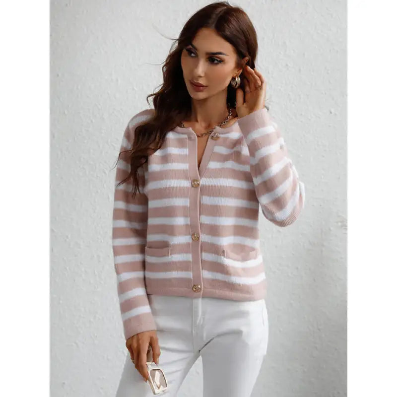 Stilla | Strik-cardigan med knapper og sidelommer