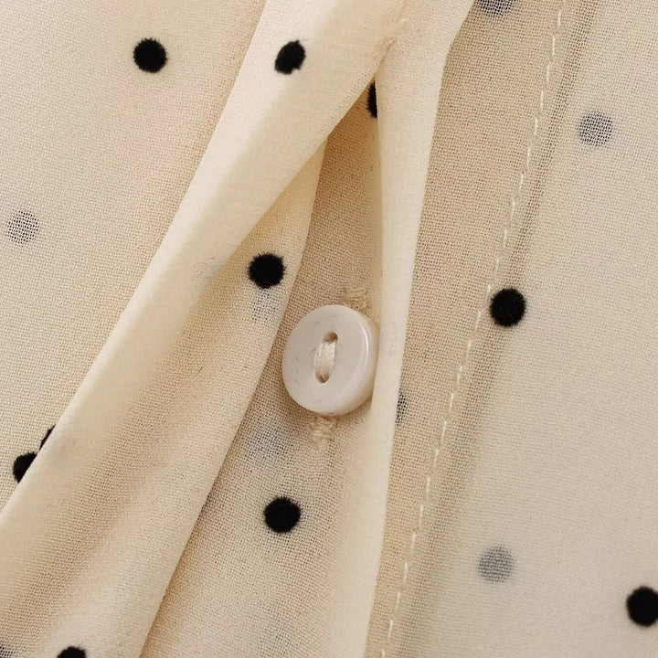 Stilla | Polka Dot Butterfly Blouse