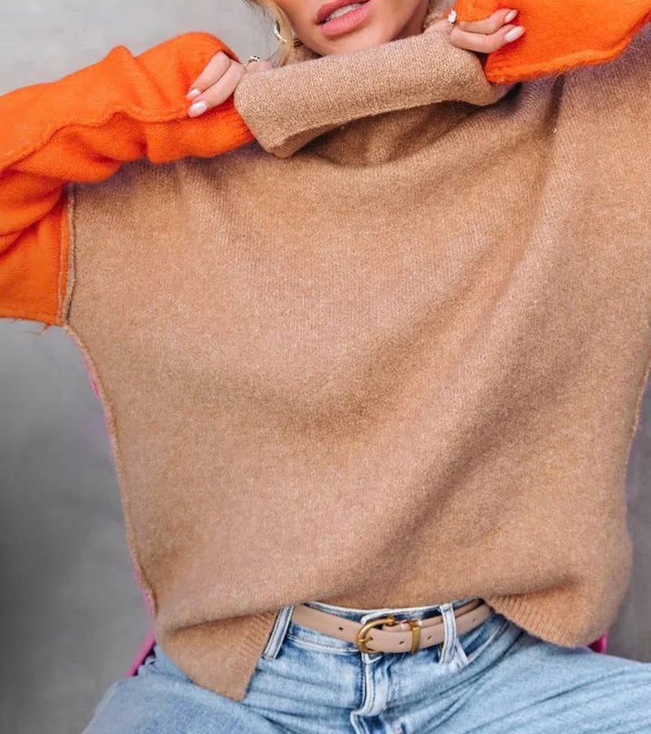 Stilla | Vidunderlig farveblok sweater
