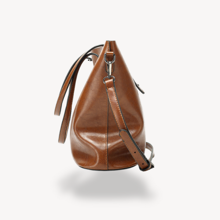 Stilla | Kvinders Læder Tote Bag Elegant Håndtaske