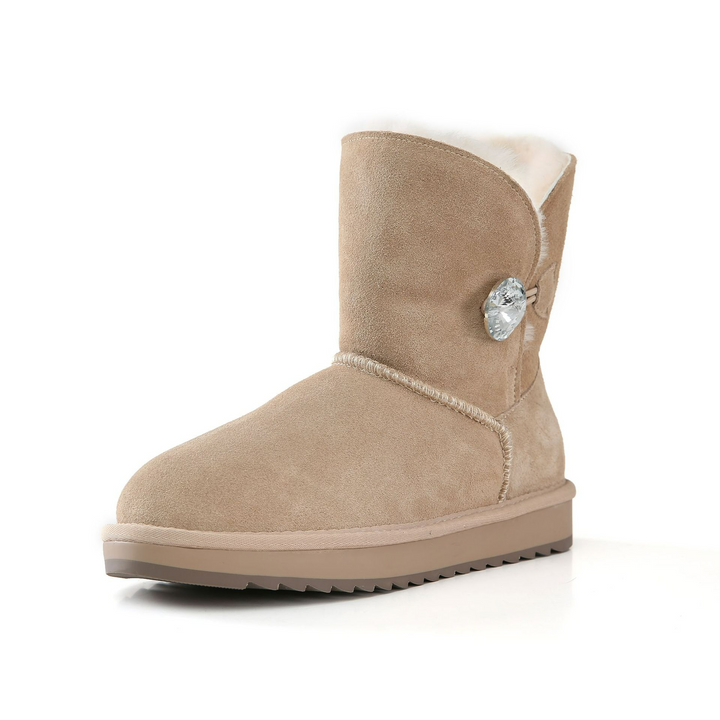 Stilla | Sneboots Af Naturlig Uld Til Kvinder