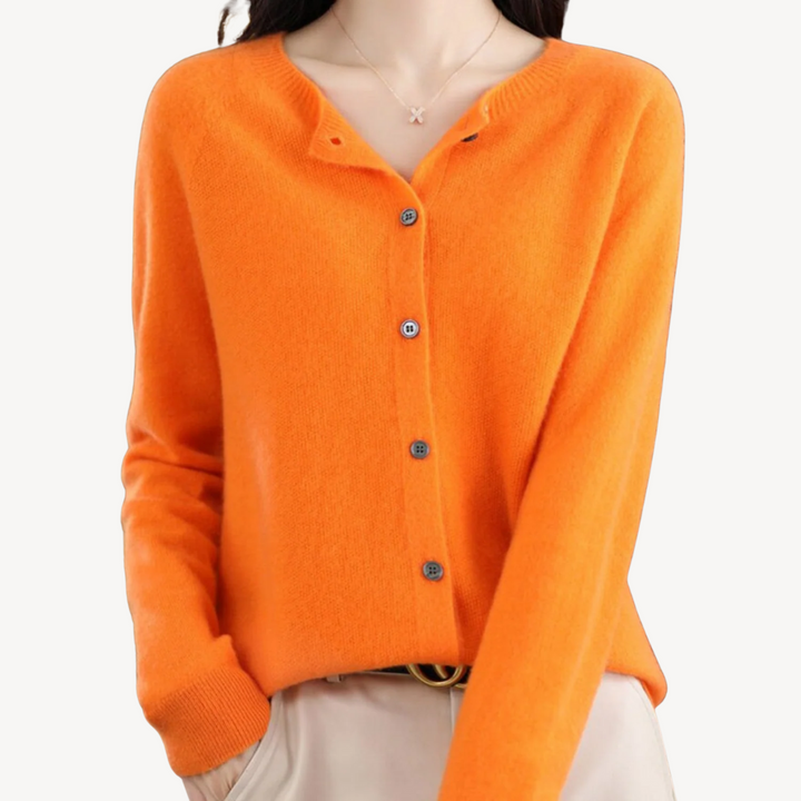 Stilla | Dame Cashmere-mix Cardigan