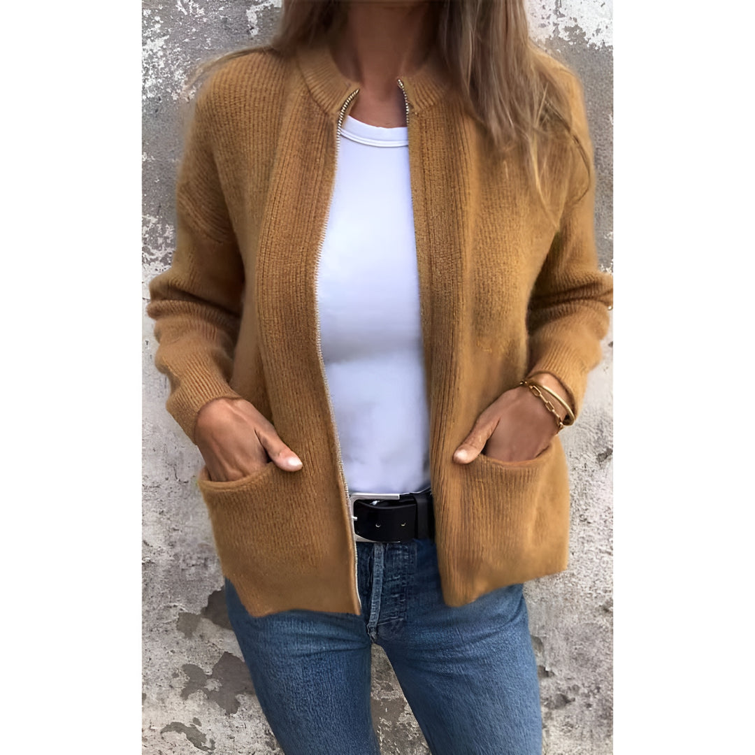 Stilla | Fuzzy Strikjakke Komfort