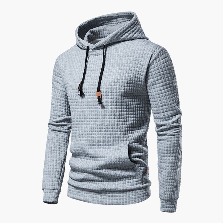 Stilla | Hoodie med Hætte Ternet - Moderne Fritids-Hoodie til Hverdag og Sport