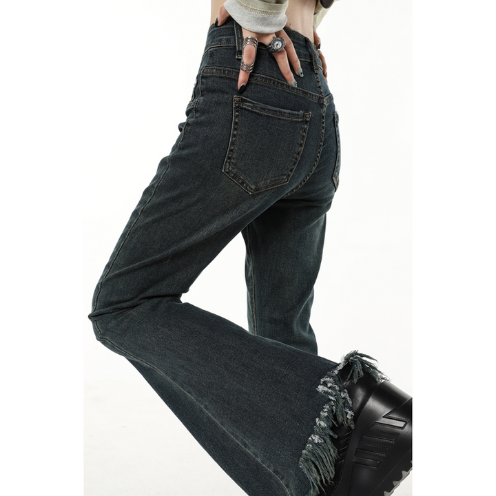 Stilla | Sorte Årgang Jeans Til Kvinder