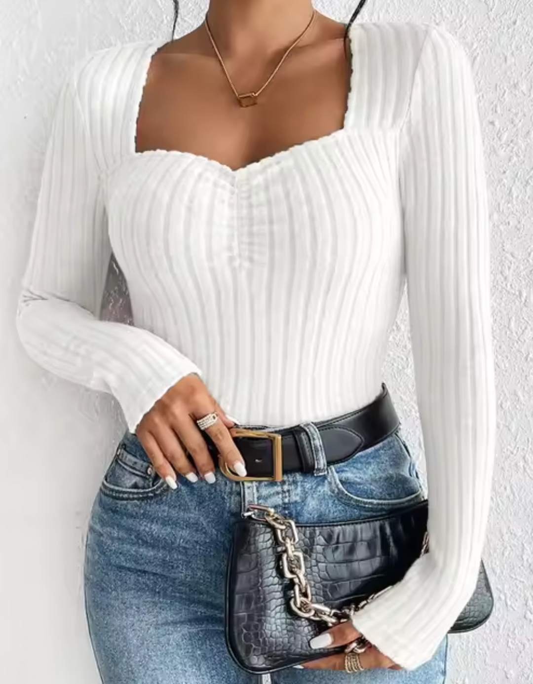 Stilla | Elegant Pullover i Ribstrik