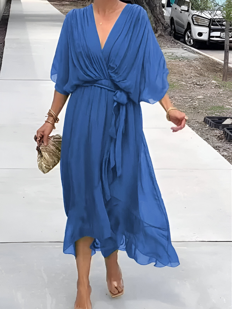 Stilla | Lang Elegant Sommerkjole