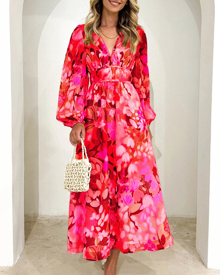 Stilla | Boho Blomster Max Kjole