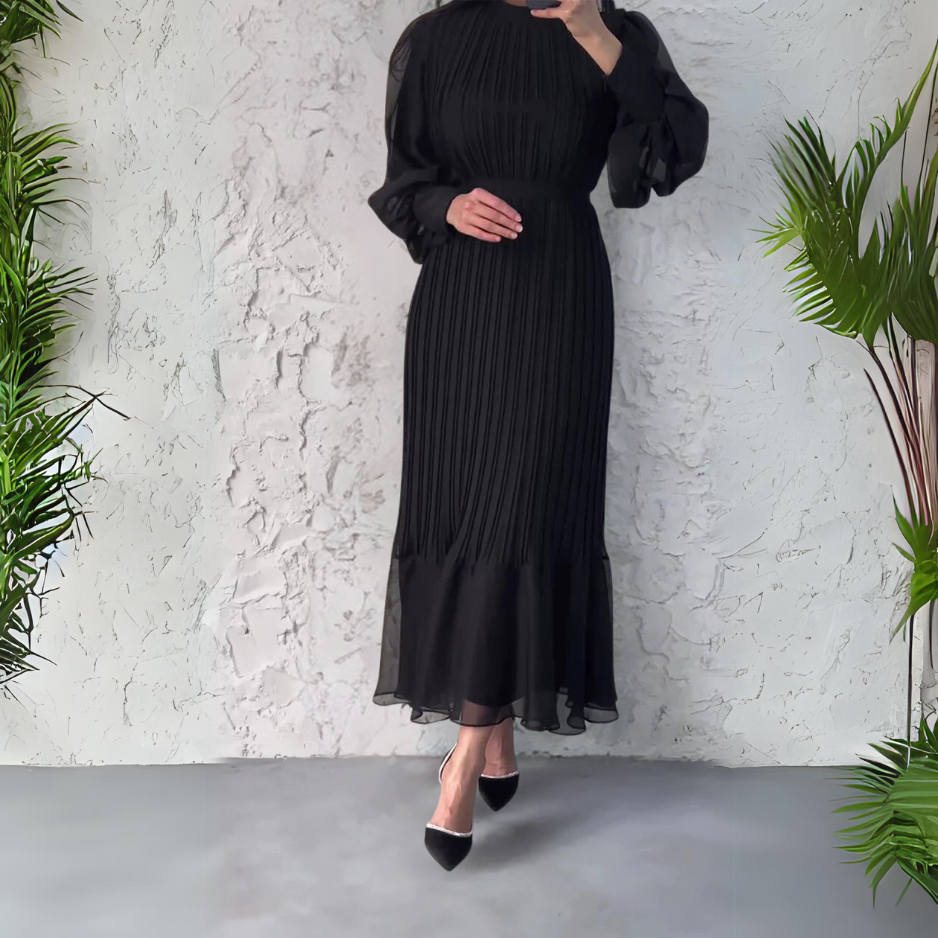 Stilla | Plisseret Elegante Kjole