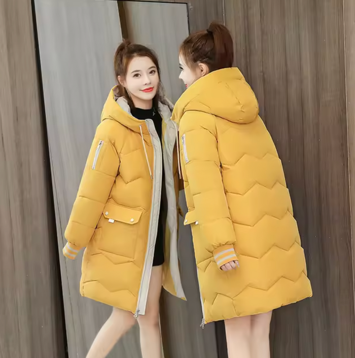 Stilla | Lang bomulds parka